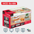 10 Piece Glass Food Container Set with Locking Lids